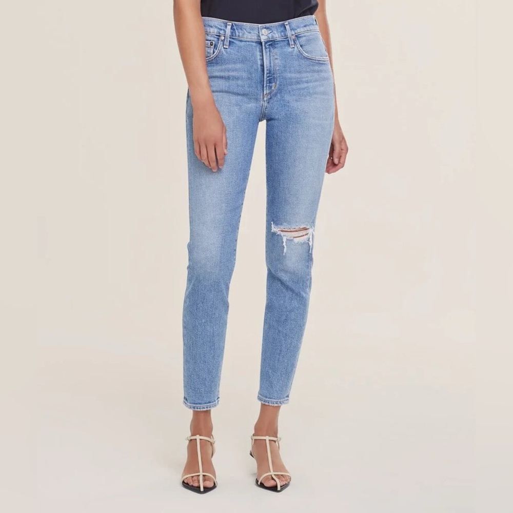 Agolde Sophie Ankle Mid Rise Jeans size 25